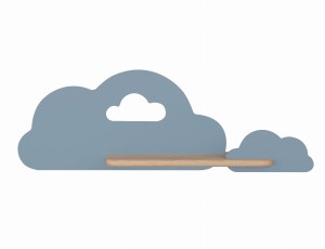 Lampa Cloud Kinkiet Ścienny 5W LED Iq Kids Niebieski