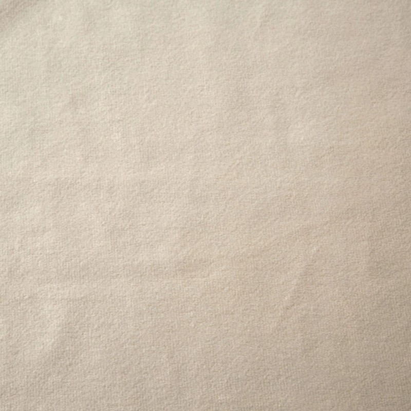 Aksamitna Zasłona Welurowa Velvet na Taśmie Kółkach 140 x 270 Beżowa Gotowa