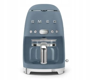 Smeg Ekspres przelewowy do kawy Blokada kapania Niebieski DCF02SBMEU 1050W