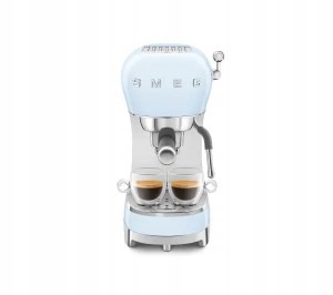 Smeg Ekspres ciśnieniowy do kawy Kolbowy Niebieski ECF02PBEU 1350W