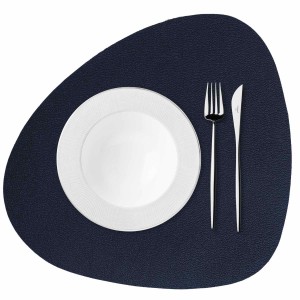 Czarna Podkładka mata Ochronna pod Talerze 35 x 45 Skinny Zwijana Cienka