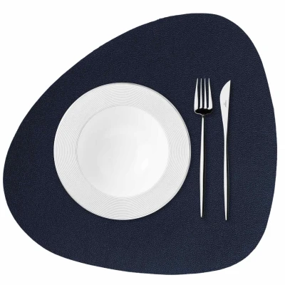 Czarna Podkładka mata Ochronna pod Talerze 35 x 45 Skinny Zwijana Cienka