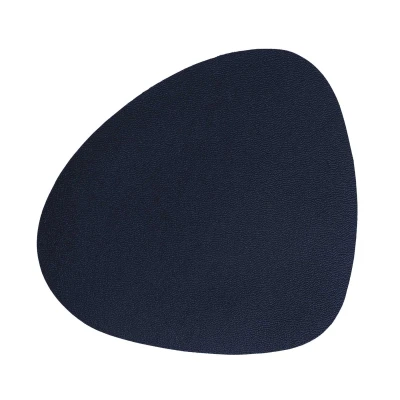 Czarna Podkładka mata Ochronna pod Talerze 35 x 45 Skinny Zwijana Cienka