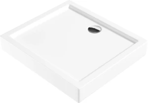 Deante Brodzik akrylowy prostokątny 80x90 cm Jasmin Plus biały  KTJ_049B