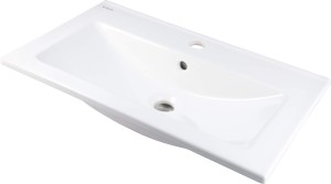 Deante Umywalka ceramiczna Tubo biały, wpuszczana, CTU_636M