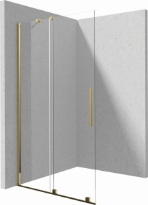 Deante Ścianka prysznicowa walk-in 140 cm - przesuwna Prizma KTJ_Z34R