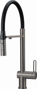 Deante Bateria kuchenna Magnetic titanium BRM_D75M, elastyczna wylewka.