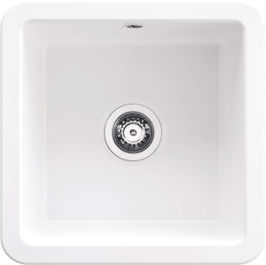 Deante Zlewozmywak ceramiczny 1-komorowy Lumi biały  ZCU_610B