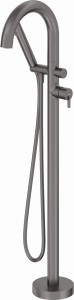 Deante Bateria wannowa Silia titanium z zest. pryszn. BQS_D17N