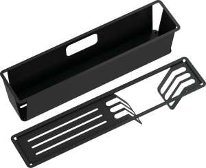 Deante Zestaw akcesoriów do zlewozmywaka Magnetic czarna nero ZZMKN22K