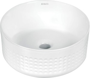Deante Umywalka ceramiczna nablatowa asymetryczna Silia biały  CDX_6U3S
