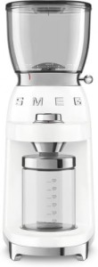 Smeg Elektryczny młynek do kawy Biały CGF11WHEU