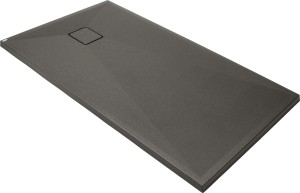 Deante Brodzik granitowy 140x70 cm Correo antracyt metalik KQR_T77B