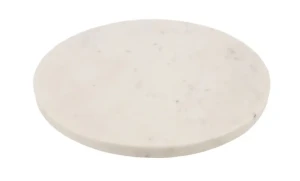 Marmurowa podkładka Ø 24 cm, jasnoszara