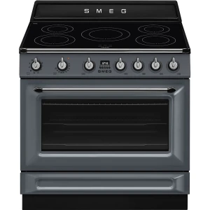Smeg VICTORIA Kuchnia indukcyjna 90cm, piekarnik 115 l, niebieski