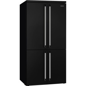 Smeg VICTORIA Chłodziarko-zamrażarka Side by Side 187 cm, No-Frost czarny
