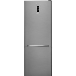 Smeg UNIVERSAL Chłodziarko-zamrażarka 192 cm, No-Frost, kostkarka, stal