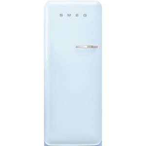 Smeg 50'S STYLE Chłodziarko-zamrażarka 150 cm, zamrażarka u góry, błękit
