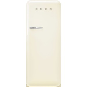 Smeg 50'S STYLE Chłodziarko-zamrażarka 150 cm, uchwyt lewy, kremowa