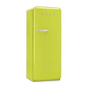 Smeg 50'S STYLE Chłodziarko-zamrażarka 150 cm, uchwyt lewy, limonkowa