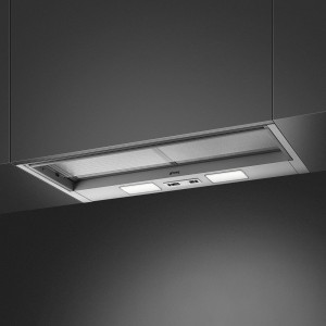 Smeg UNIVERSAL Okap teleskopowy 86 cm, 230 m³/h, LED, stal nierdzewna