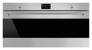 Smeg CLASSICA Piekarnik 90 cm, LCD, 10 funkcji, stal nierdzewna