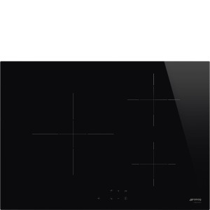 Smeg UNIVERSAL Płyta indukcyjna 72 cm, 3 strefy Touch Control czarne szkło