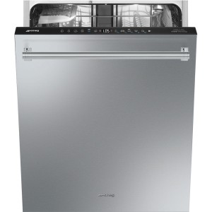 Smeg UNIVERSAL Zmywarka do zabudowy 60 cm, 2 kosze, 11 prog klasa C srebrny