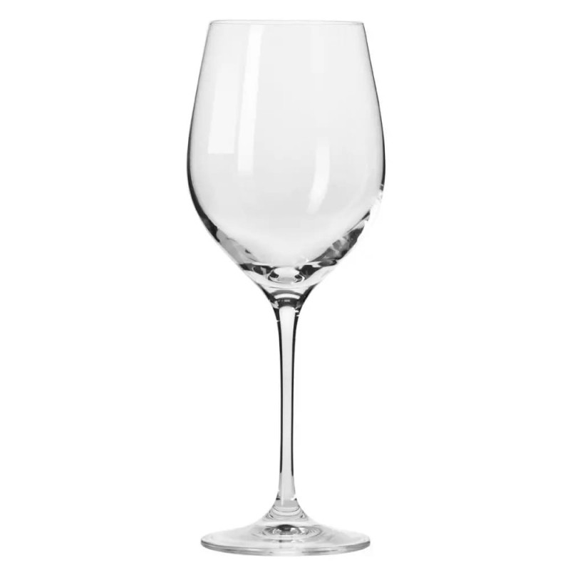 Kieliszki do Wina Białego Wody Krosno Harmony 6 x 370 ml Klasyczne Zestaw