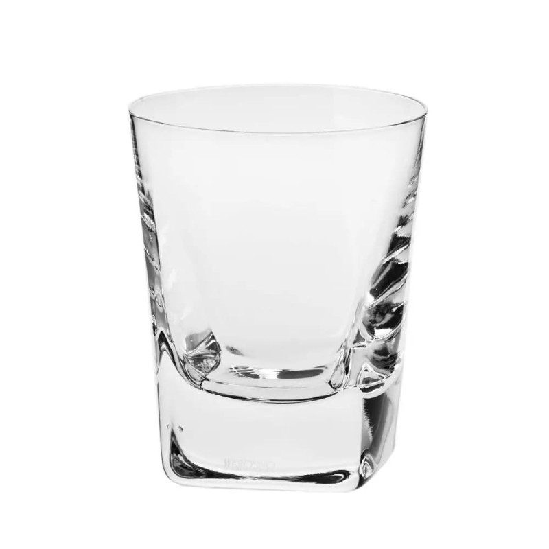 Szklanki do Whisky Wody Drinków Krosno Caro 280 ml  Kwadratowe  z Grubym Dnem