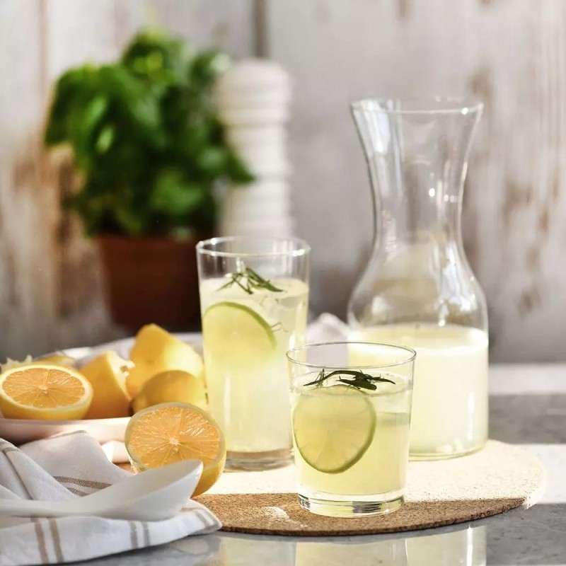 Wysokie Szklanki do Piwa Wody Drinków Napojów Krosno 6 szt 350 ml  Zestaw