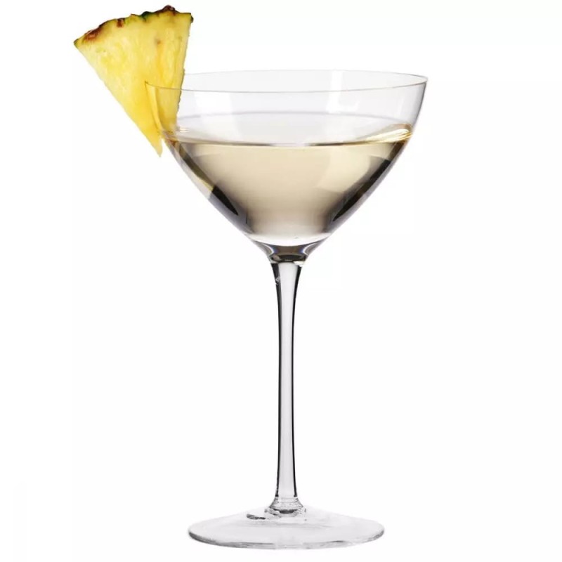 Kieliszki do martini Drinków Krosno Harmony 245 ml 6 sztuk Piękne Wysokie