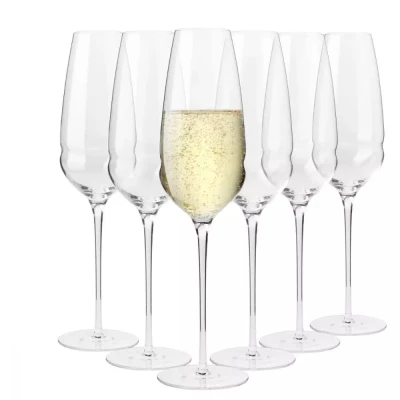 Kieliszki do Szampana Wina Białego Czerwonego i nel 250 ml Komplet 6 szt