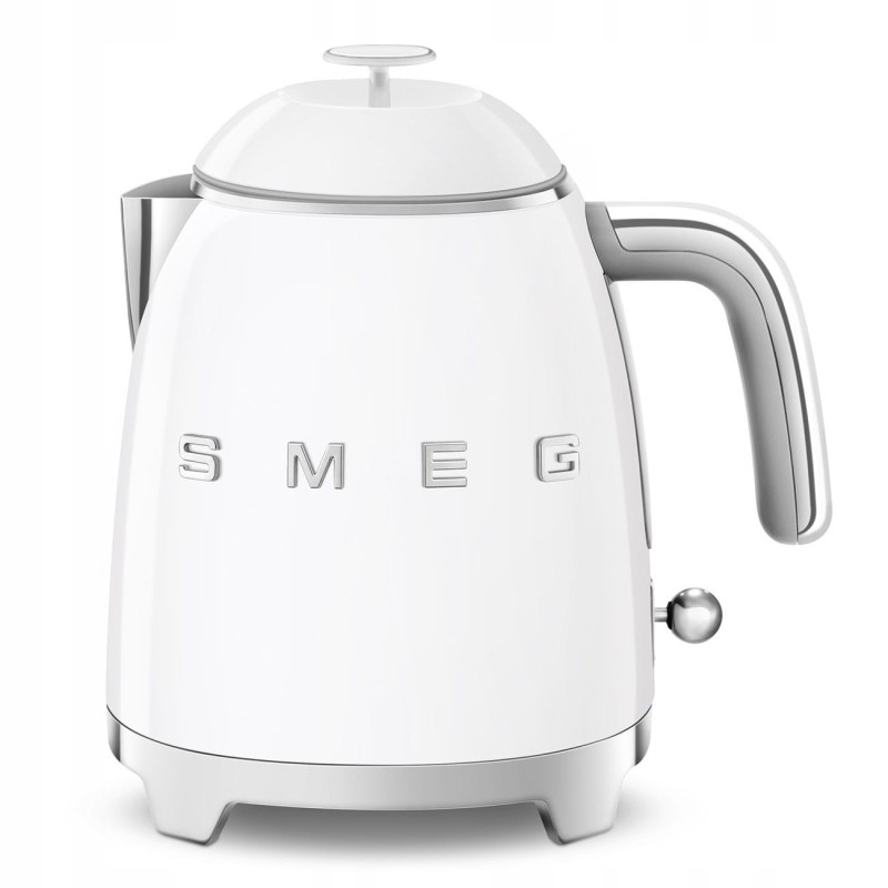 Czajnik Smeg Elektryczny Kuchenny Klf05Wheu Biały 1400W 0,8 l Retro Vintage