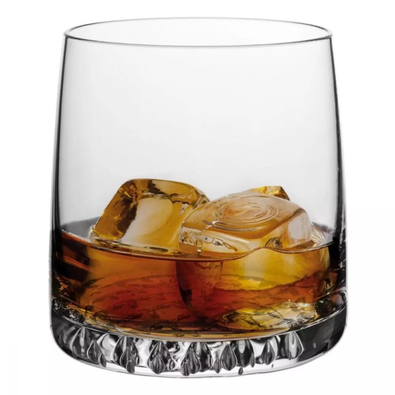 Zestaw Szklanek do Whisky mocnych Alkoholi Grube Dno 6 x 300 ml  Krosno Fjord