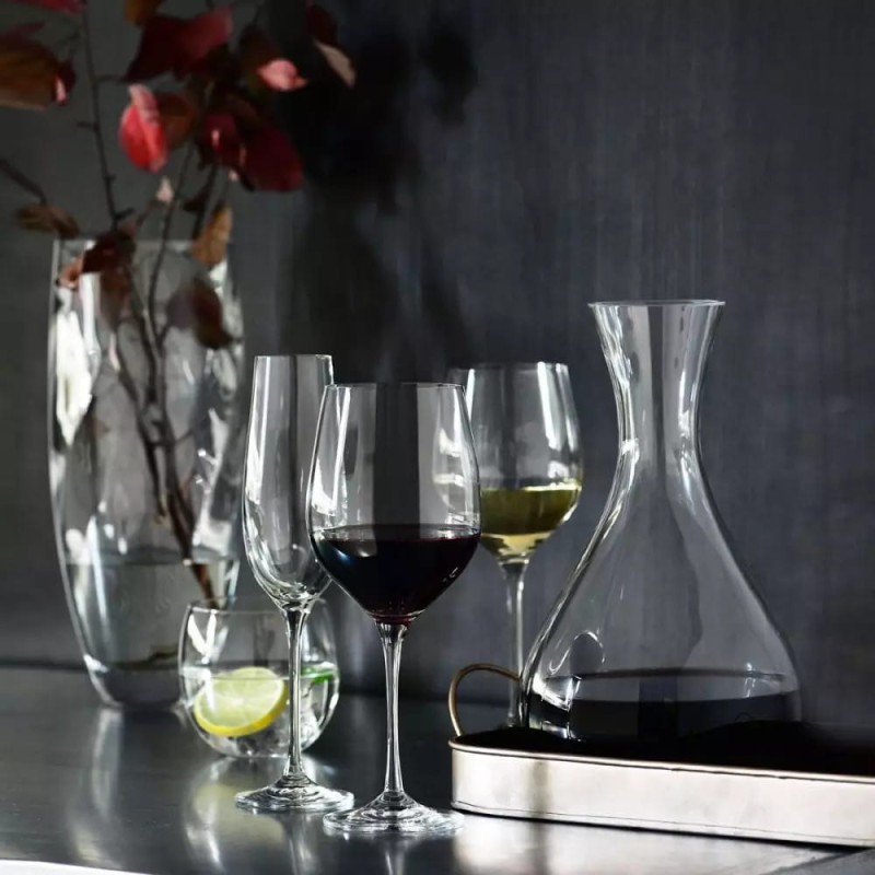 Kieliszki do Wina Białego Wody Krosno Harmony 6 x 370 ml Klasyczne Zestaw