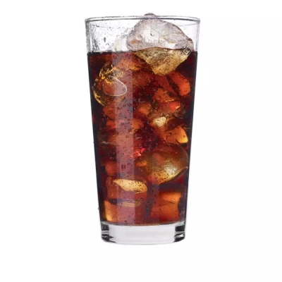 Wysokie Szklanki do Piwa Wody Drinków Napojów Krosno 6 szt 350 ml  Zestaw