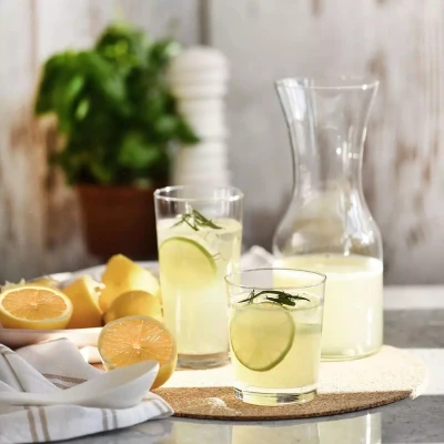 Wysokie Szklanki do Piwa Wody Drinków Napojów Krosno 6 szt 350 ml  Zestaw