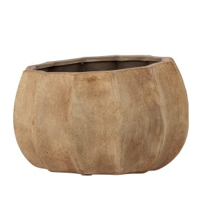 Doniczka Conja Deco Brązowa Terakota 26x16cm
