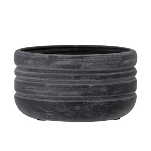 Doniczka Vilken Szara Ceramiczna 20x11cm