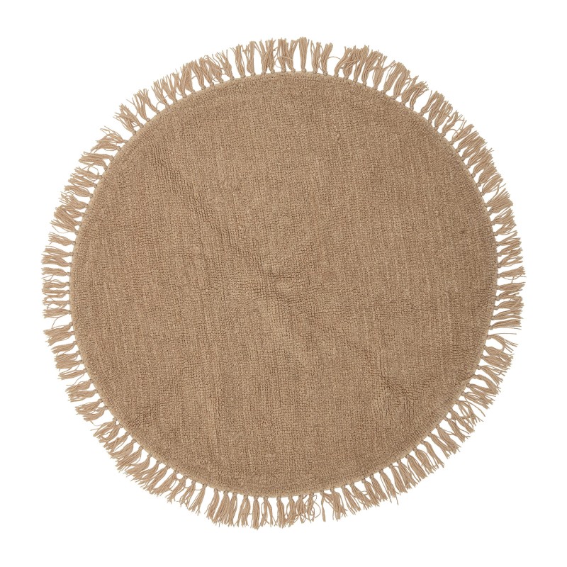 Dywan Lenea Brązowy Wełna 110cm