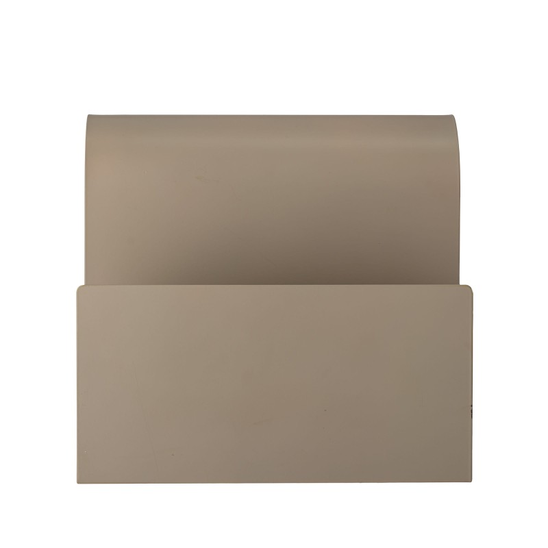 Gazetnik Enya Brązowy Metalowy 31x29x22cm