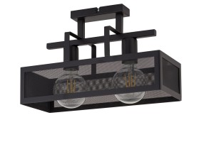 ALBERT 2 plafon  czarny stal lakierowana Sigma lighting