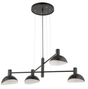 ARTIS 4 lampa wisząca czarny stal lakierowana Sigma lighting