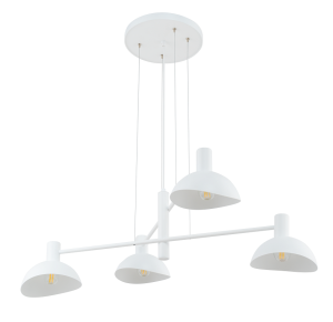 ARTIS 4 lampa wisząca biały stal lakierowana Sigma lighting