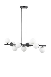 AVOLA zwis kulki 9 czarne/białe stal lakierowana Sigma lighting