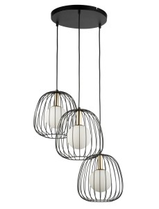 BELL 3 czarny/złoty stal lakierowana, stal mosiądzowana Sigma lighting