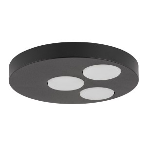 BROS plafon 3 czarny stal lakierowana Sigma lighting