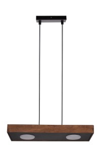 DALIA 2 zwis czarny/brąz sklejka, stal lakierowana Sigma lighting