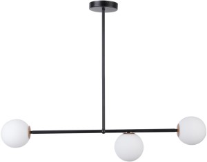 GAMA 3 CZARNY lampa wisząca stal lakierowana Sigma lighting